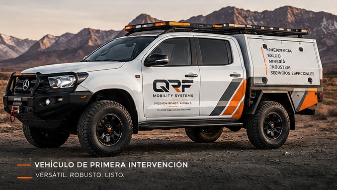 Camioneta de primera intervención QRF